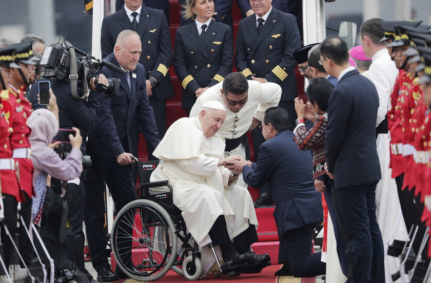 Pope Francis visits Jakarta, Indonesia