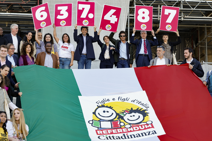 In Cassazione 637.487 firme per il referendum sulla cittadinanza