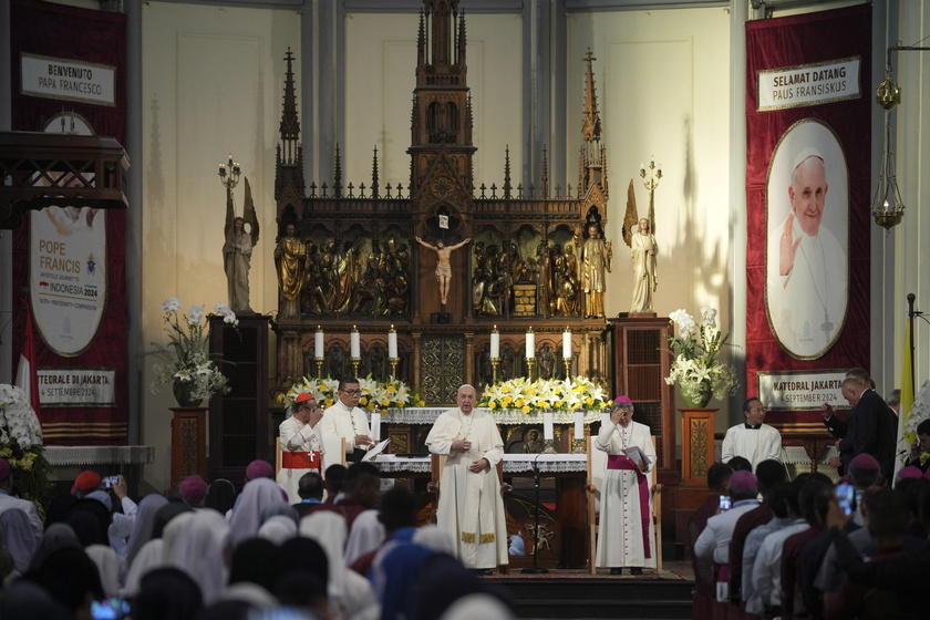 Pope Francis visits Jakarta