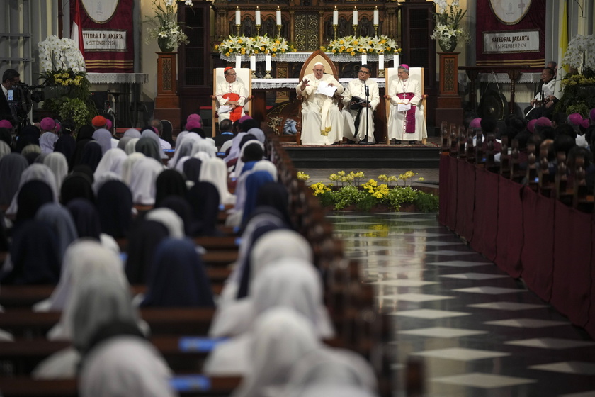 Pope Francis visits Jakarta