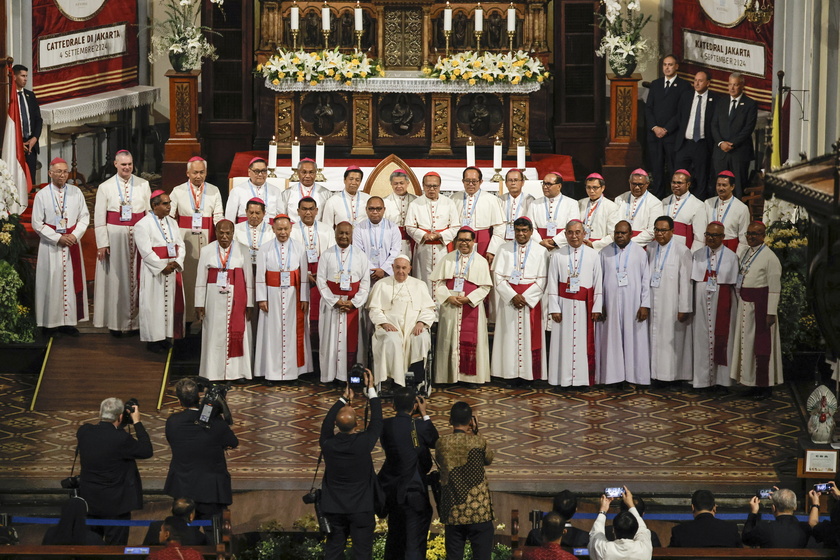 Pope Francis visits Jakarta