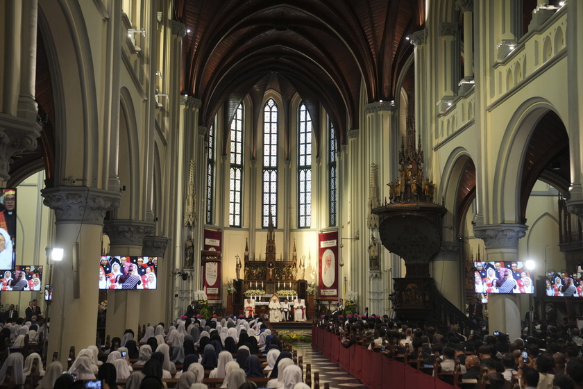 Pope Francis visits Jakarta