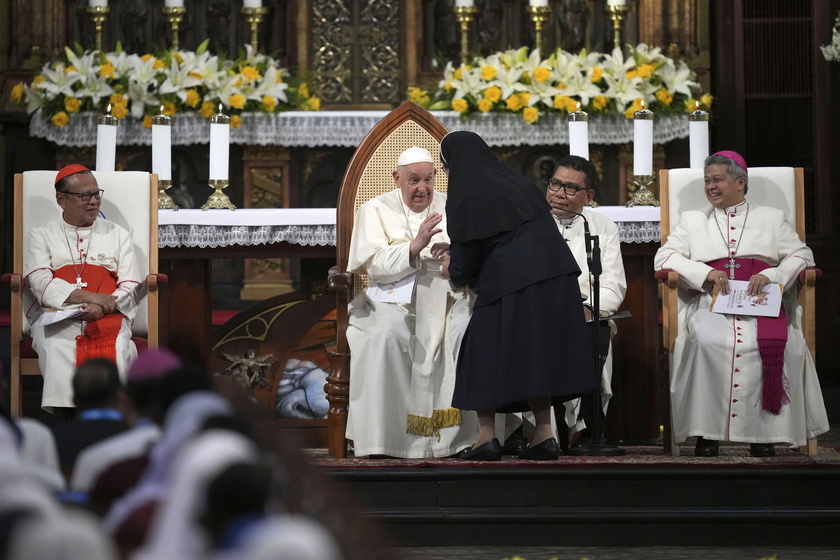 Pope Francis visits Jakarta