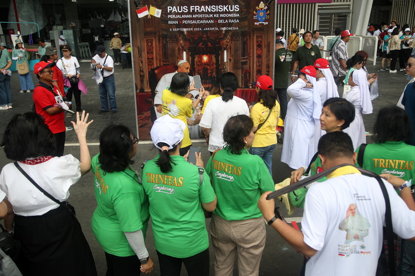 Pope Francis visits Jakarta, Indonesia