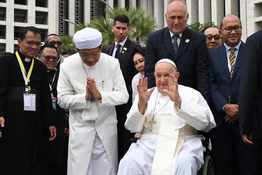 Pope Francis visits Jakarta, Indonesia