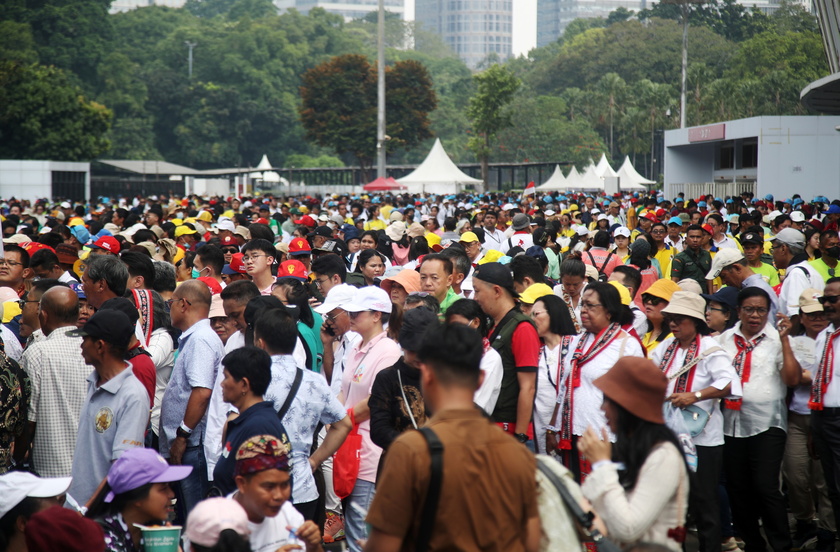 Pope Francis visits Jakarta, Indonesia