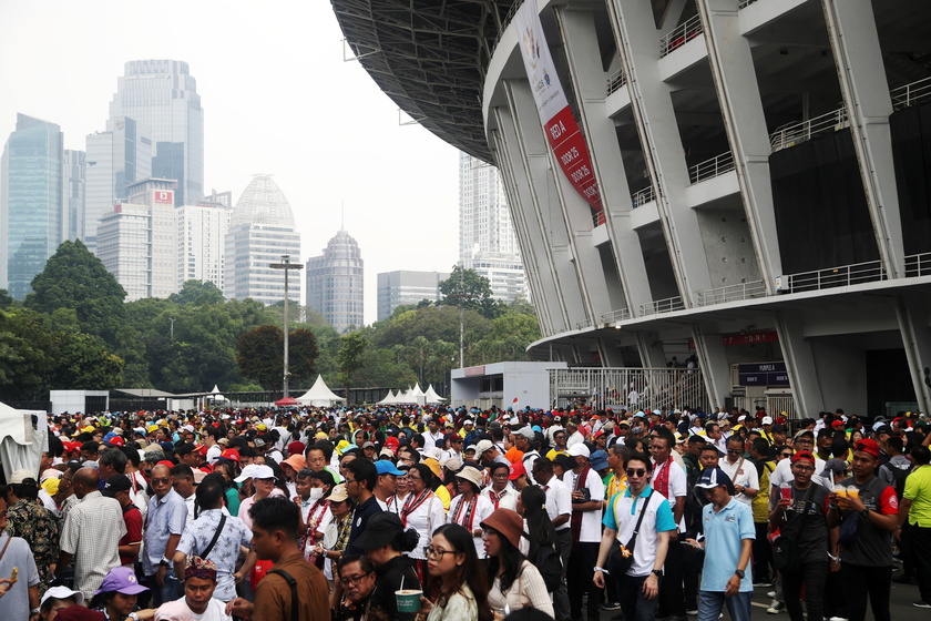 Pope Francis visits Jakarta, Indonesia