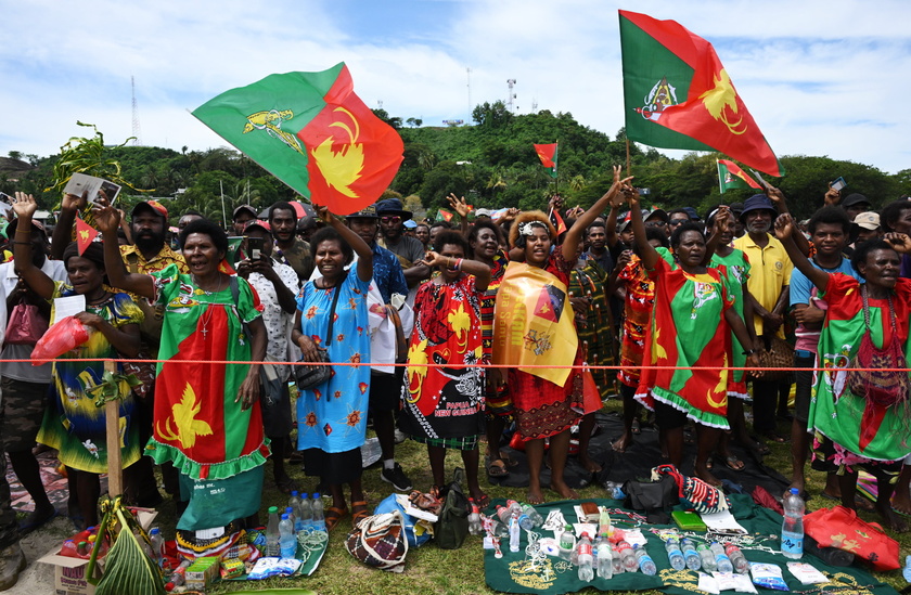 Pope Francis visits Papua New Guinea