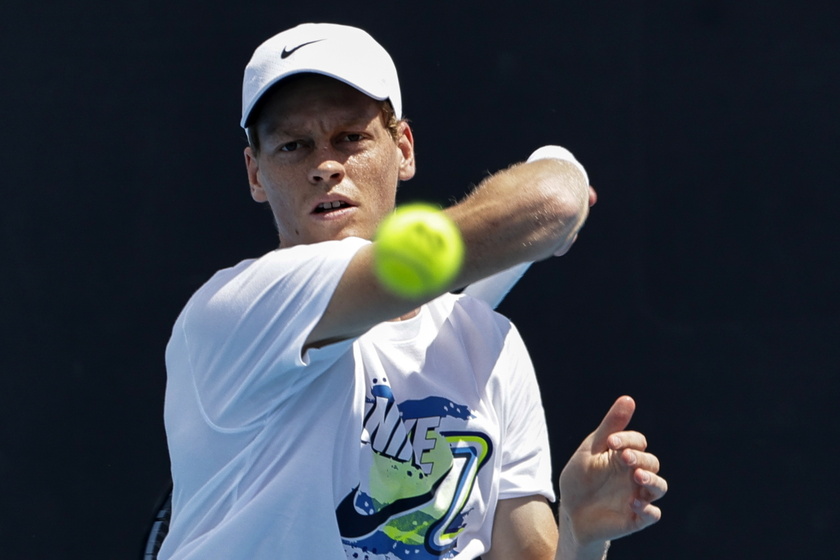 Practice session ahead of Australian Open