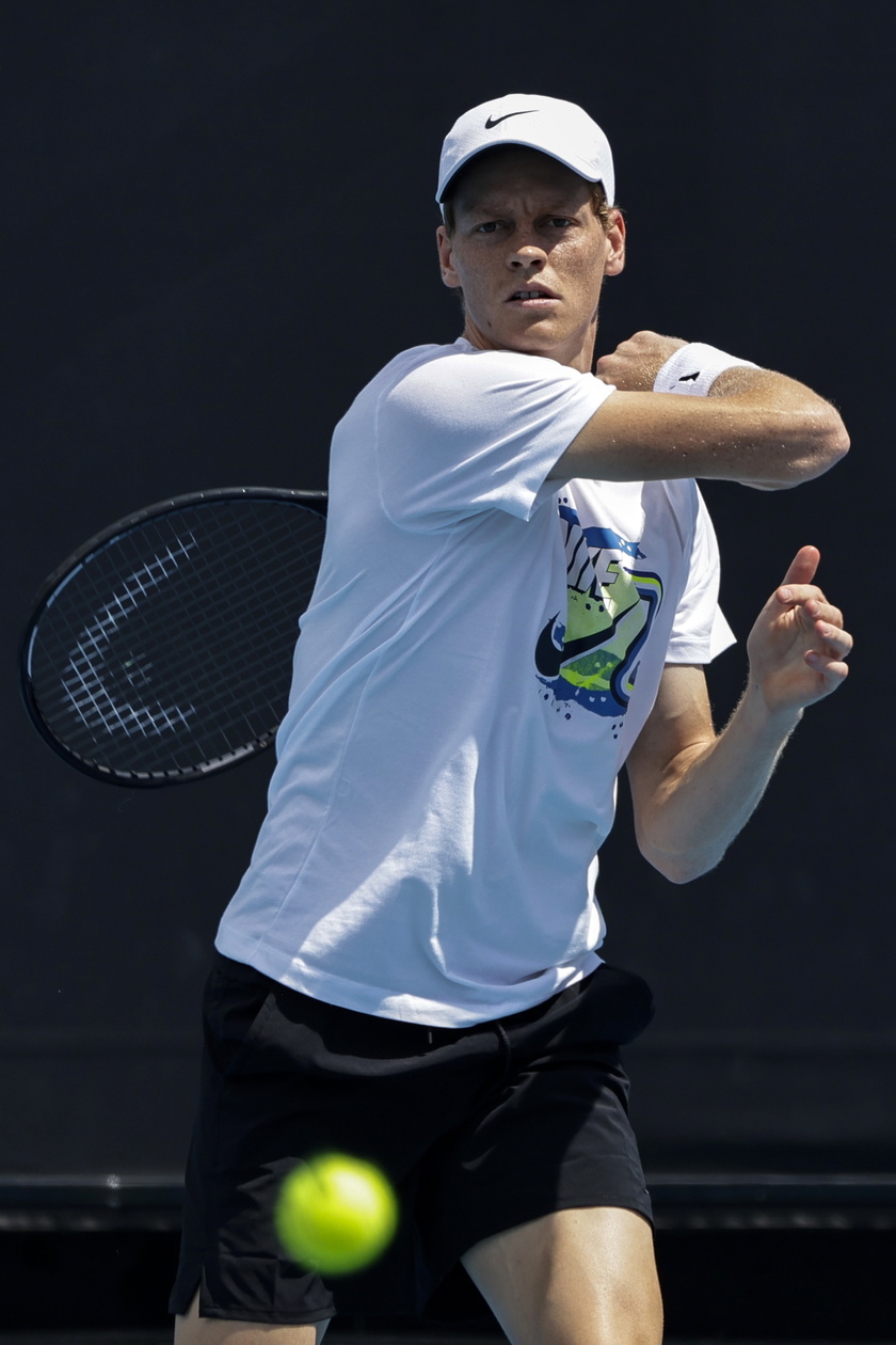 Practice session ahead of Australian Open