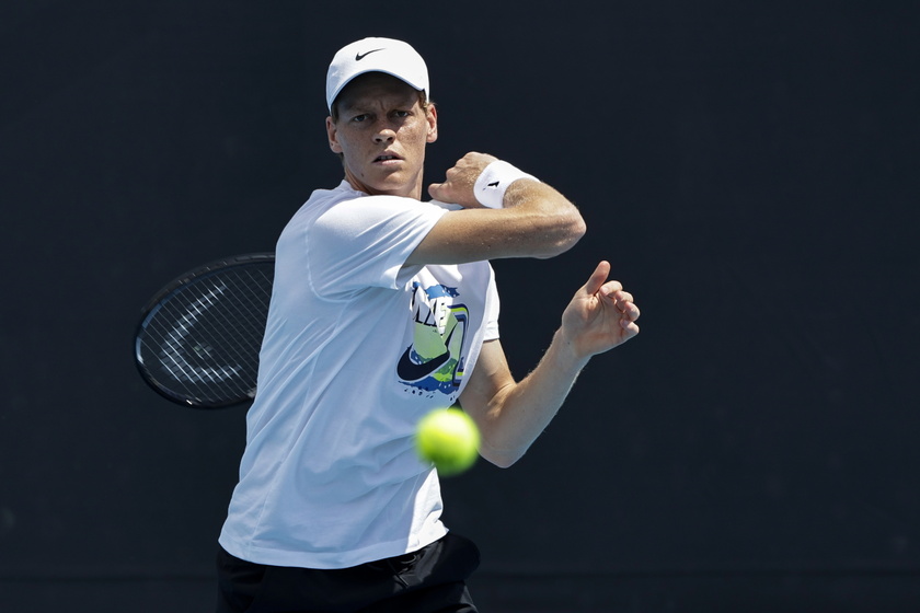 Practice session ahead of Australian Open