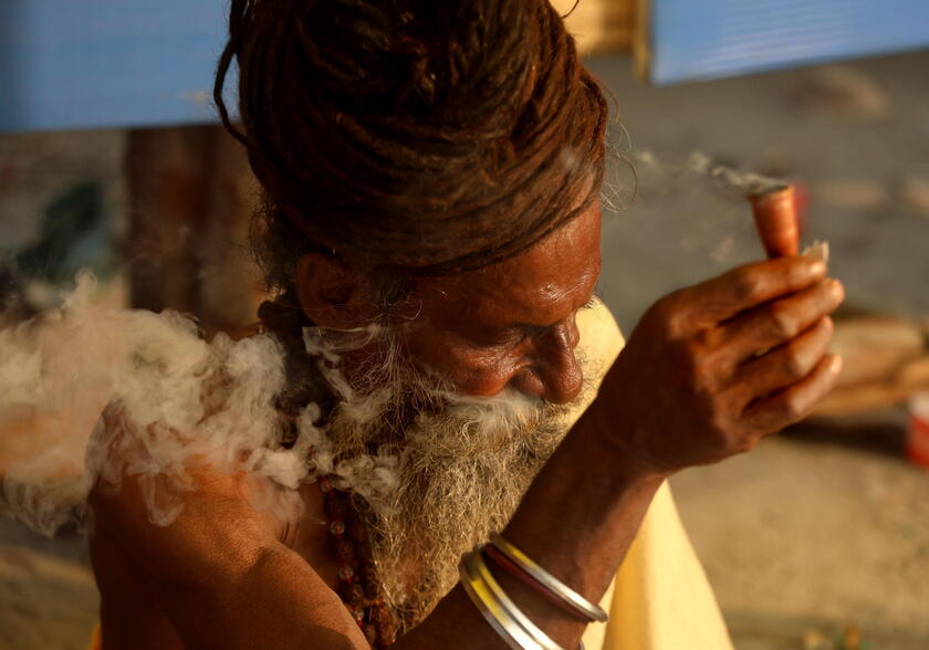 Annual Gangasagar Mela religious festival on Sagar Island