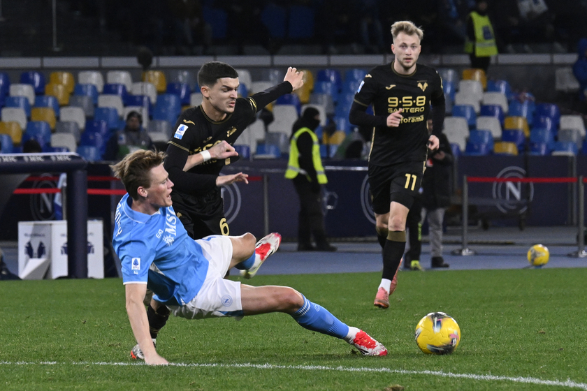 Soccer: Serie A SSC Napoli  - Hellas Verona FC