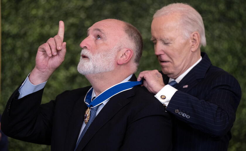 Joe Biden e Jose Andres