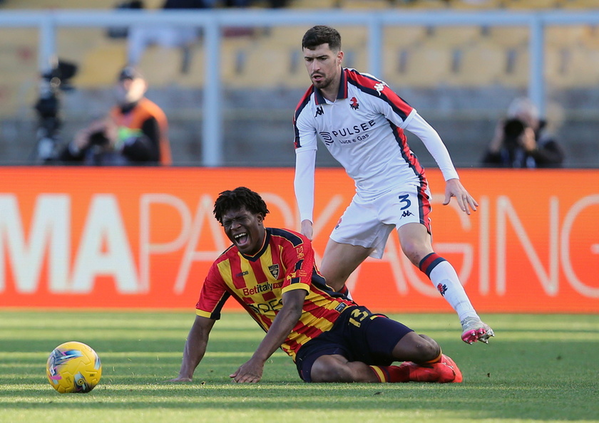 Serie A - Lecce vs Genoa