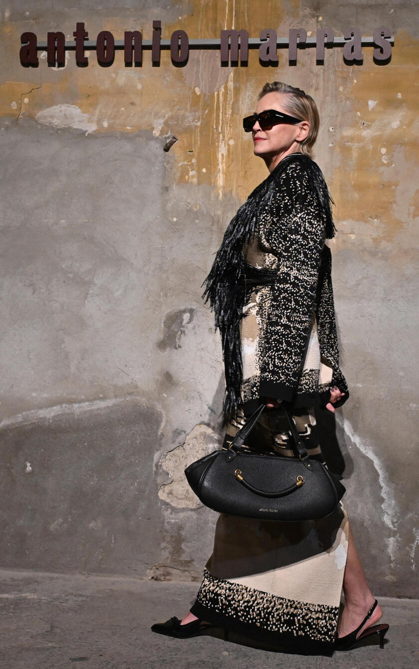 Sharon Stone à l'événement d'Antonio Marras