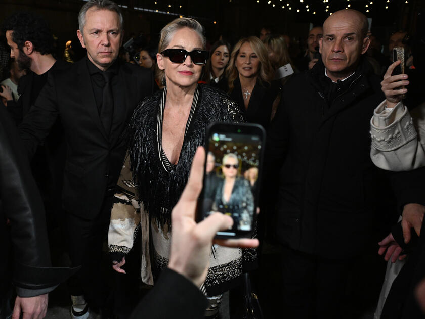 Sharon Stone à l'événement d'Antonio Marras