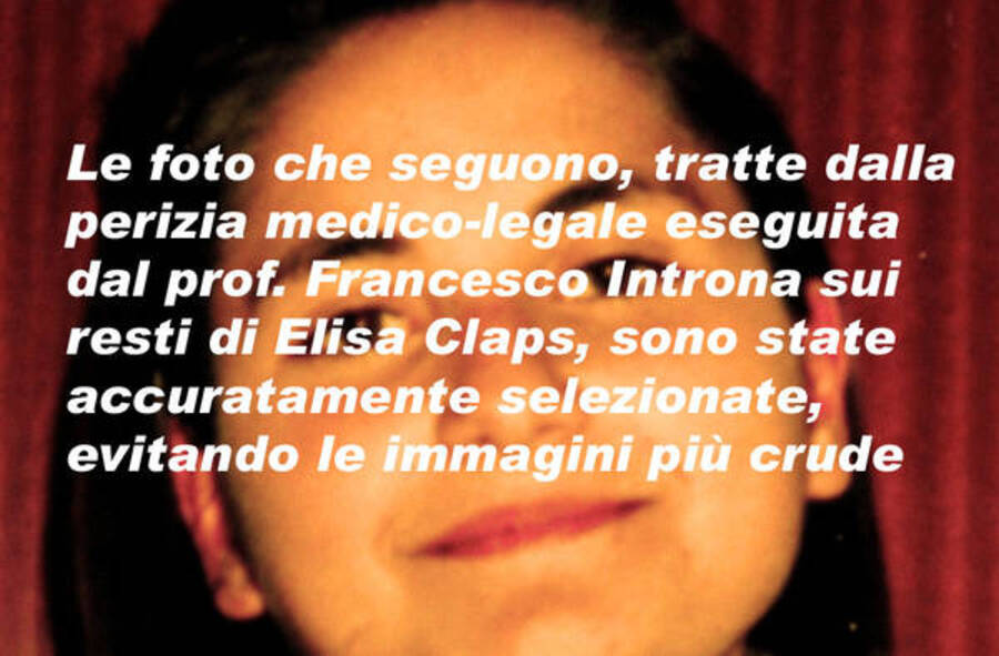 Caso Claps - Le foto della perizia. In alcune immagini successive - sempre tratte dal documento - vengono paragonati particolari delle foto della ragazza in vita con elementi rilevati sulla salma © Ansa