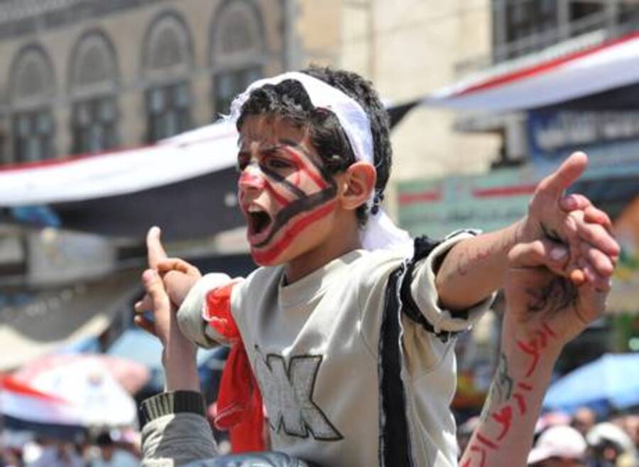 Proteste contro il governo a Sana'a © Ansa