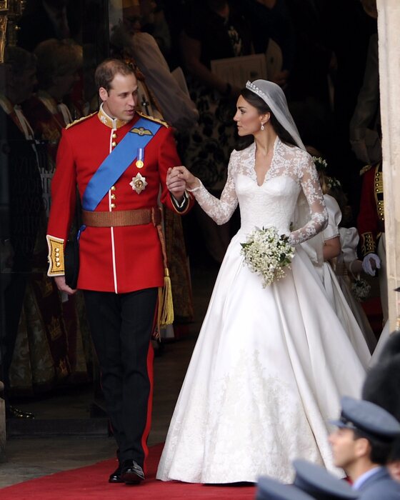 'Ti amo, sei bellissima': e' passato solo un anno dal matrimonio tra il principe William e la  'commoner' Kate Middleton nella scintillante solennita' dell'Abbazia di Westminster. © Ansa