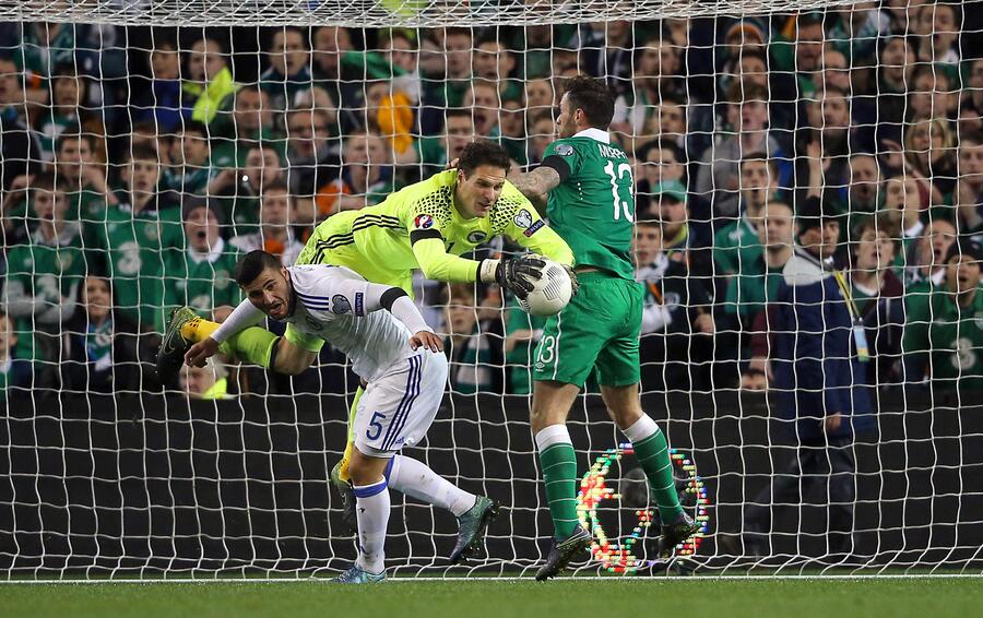 Ireland Bosnia Euro Soccer © 