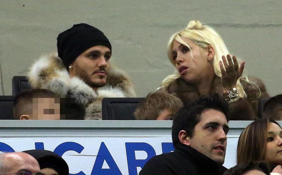 Icardi e Wanda Nara, le ultime volte in tribuna a San Siro - Primopiano