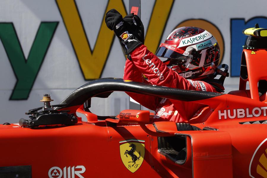 F1 Gp DAustria Charles Leclerc Conquista La Pole Sport Ansait