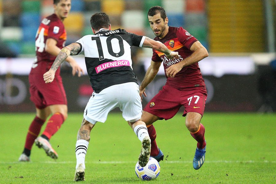 Serie A Udinese Roma 0 1 Calcio Ansait 