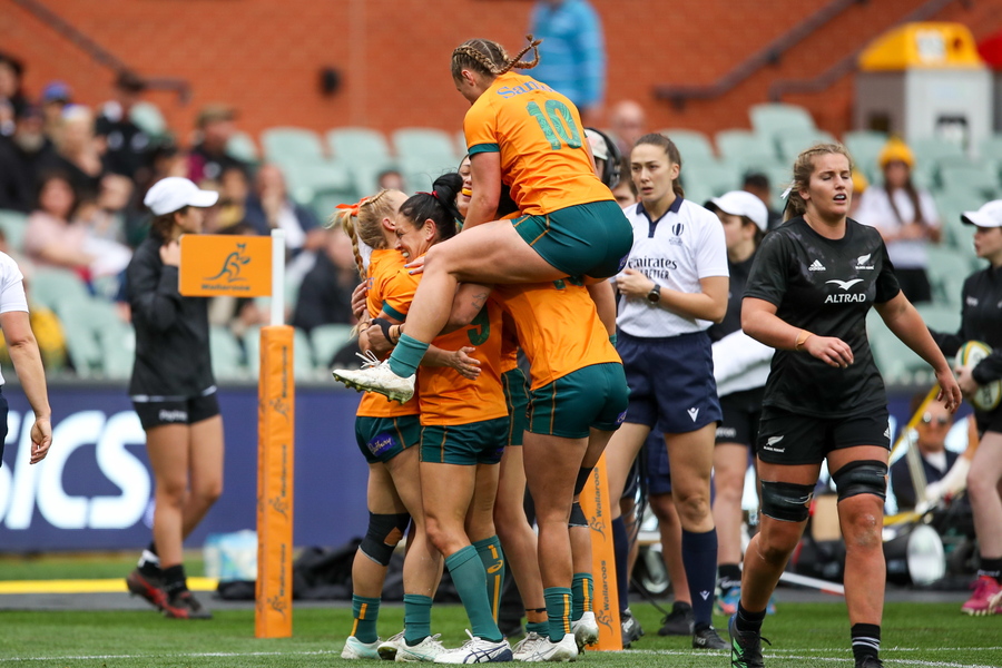 Rugby Femminile Wallaroos Vs Black Ferns Sport Ansait 4860