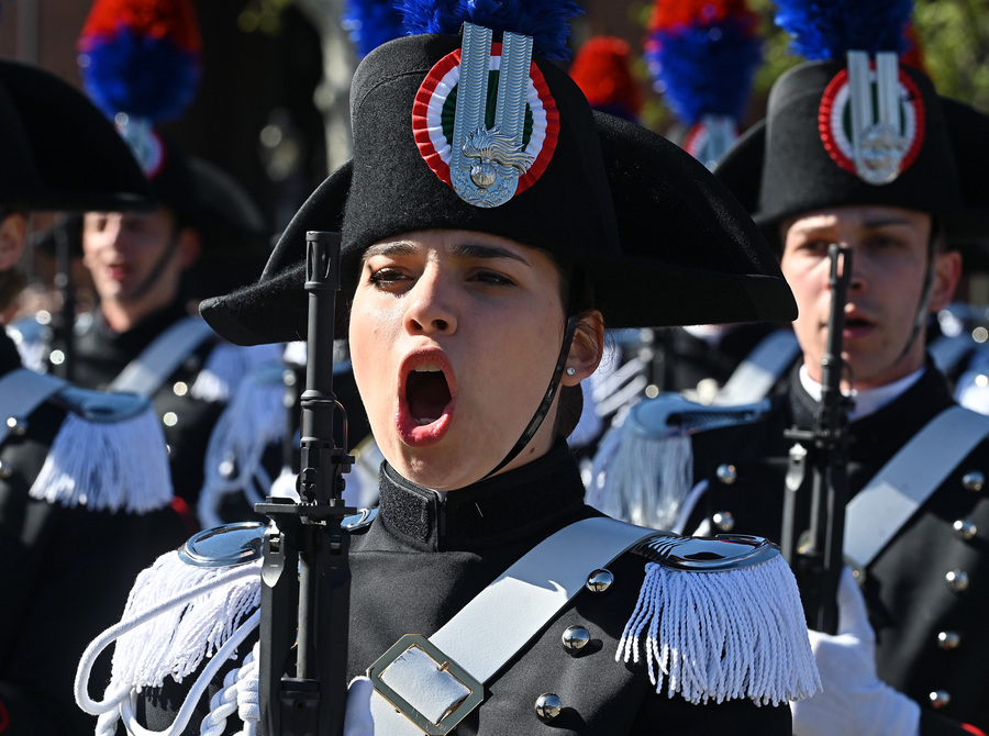 Giuramento del 141/o Corso Allievi Carabinieri a Torino Primopiano