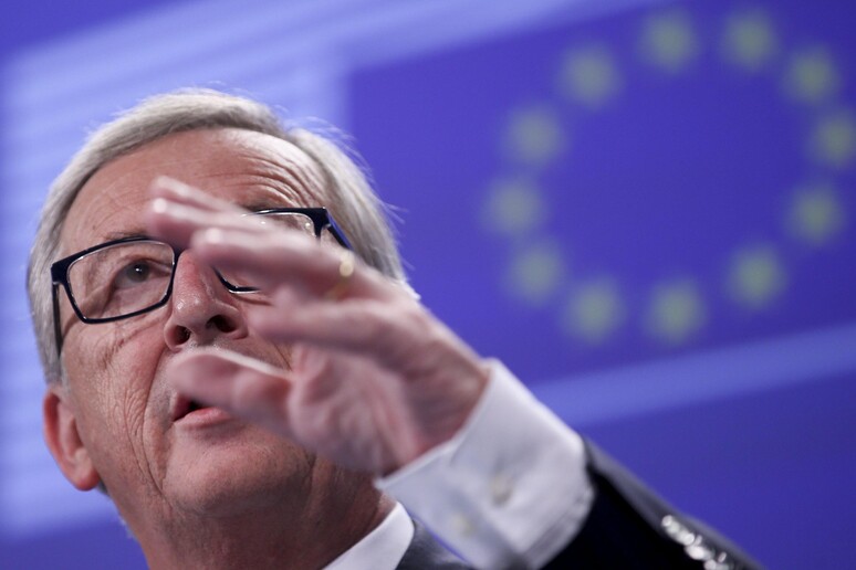 Il presidente della Commissione Ue Jean-Claude Junker © ANSA/EPA