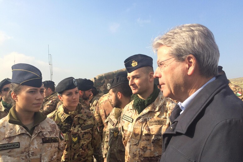 Gentiloni vede i militari a Erbil - RIPRODUZIONE RISERVATA