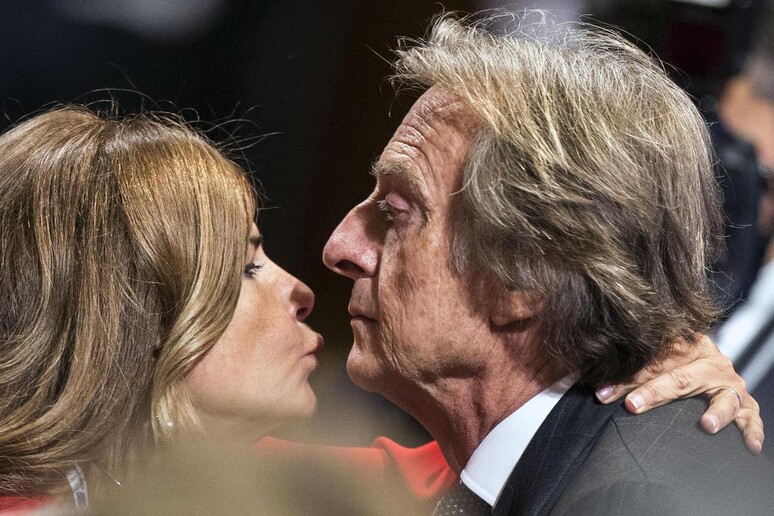 Emma Marcegaglia e Luca Cordero di Montezemolo all 'Assemblea di Confindustria - RIPRODUZIONE RISERVATA