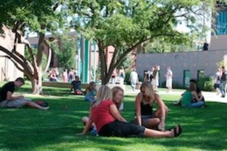 Un campus universitario in Colorado - RIPRODUZIONE RISERVATA