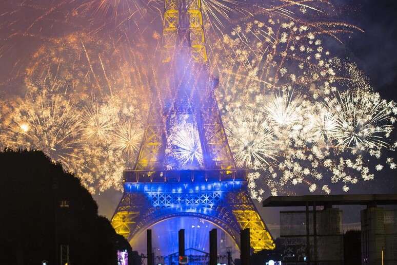 La presa della bastiglia, celebrazioni a Parigi © ANSA/EPA