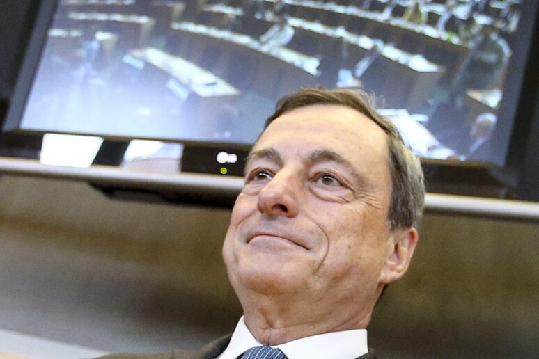 Mario Draghi, Presidente della Bce © ANSA/EPA