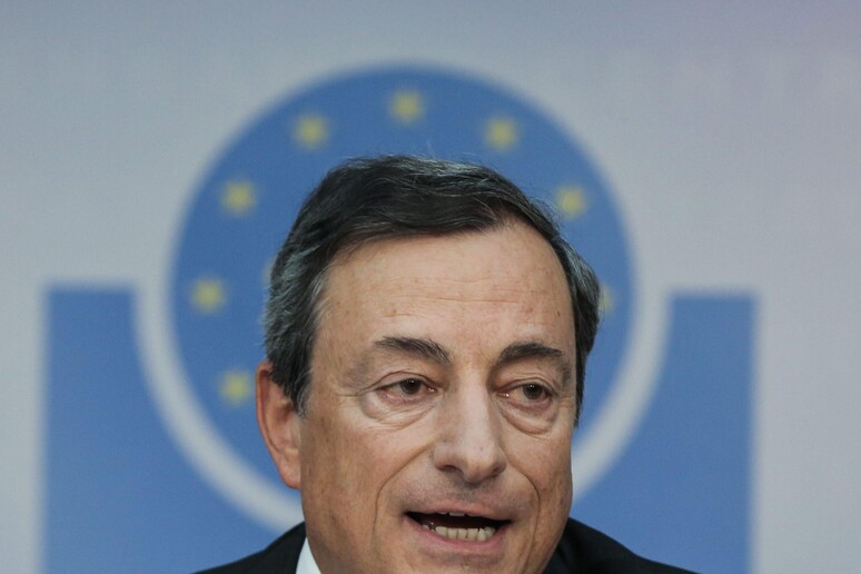 Mario Draghi presidente della Bce © ANSA/EPA