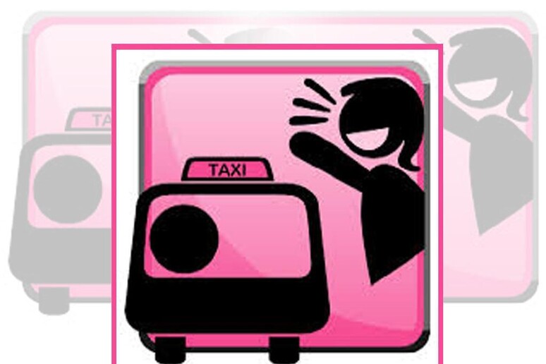 A New York taxi  'rosa ', per sole donne - RIPRODUZIONE RISERVATA