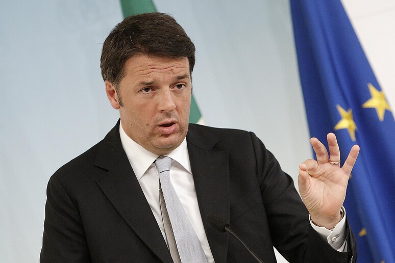 Matteo Renzi in una recente foto - RIPRODUZIONE RISERVATA