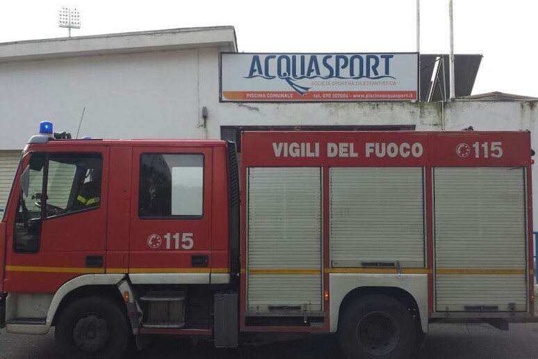 Cagliari, Vigili del Fuoco - RIPRODUZIONE RISERVATA