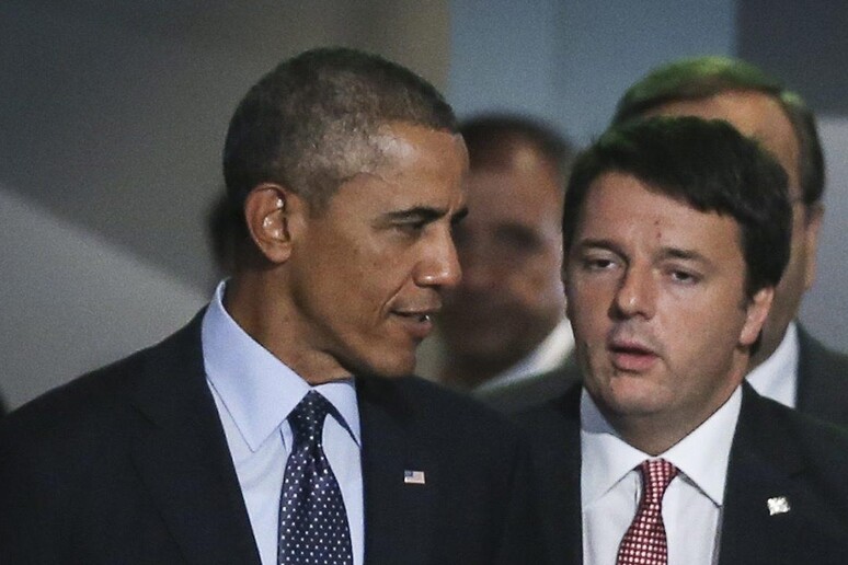 Obama e Renzi © ANSA/EPA