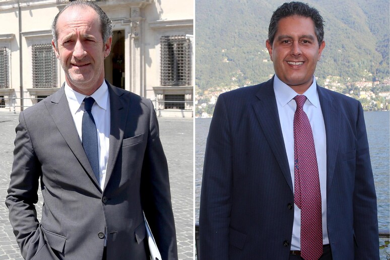 Luca Zaia e Giovanni Toti - RIPRODUZIONE RISERVATA