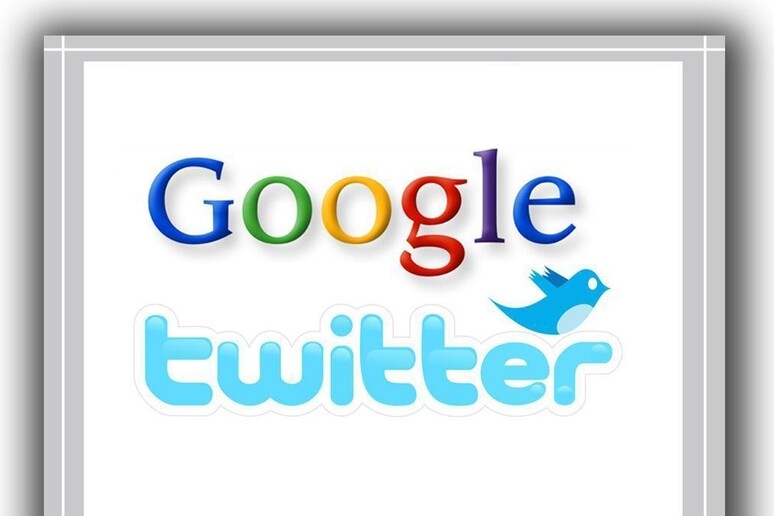 Google, Twitter (i loghi) - RIPRODUZIONE RISERVATA