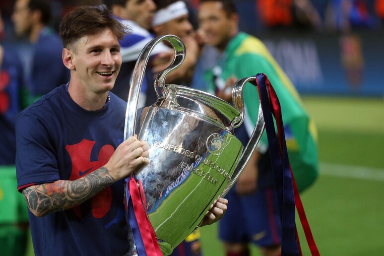 il Barcellona di Messi firma il triplete © ANSA/EPA
