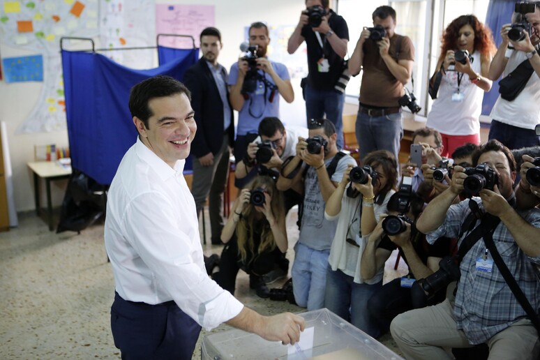 Alexis Tsipras © ANSA/AP