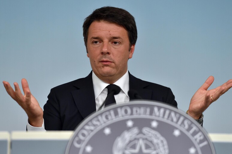 Matteo Renzi - RIPRODUZIONE RISERVATA