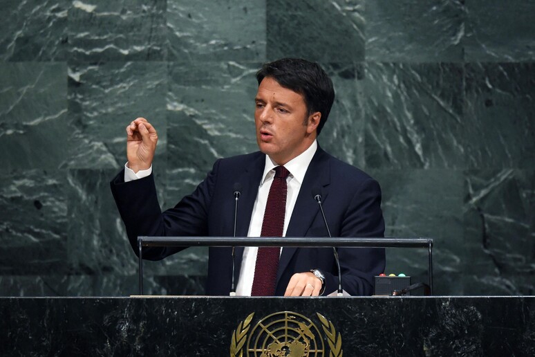 Matteo Renzi - RIPRODUZIONE RISERVATA