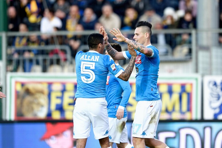 Frosinone-Napoli - RIPRODUZIONE RISERVATA