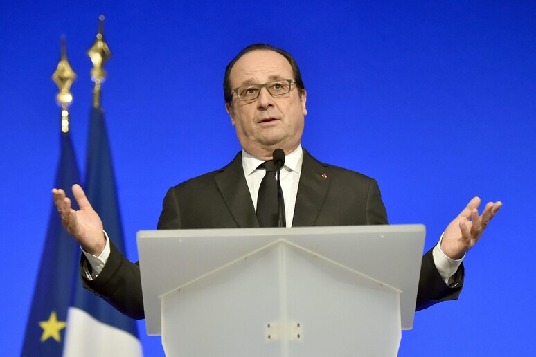 Francois Hollande © ANSA/EPA