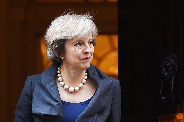 Il premier britannico Theresa May - RIPRODUZIONE RISERVATA
